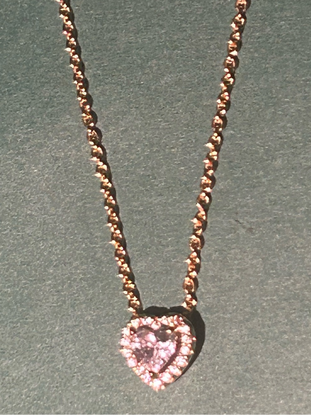 Pandora Sparkling Heart Collier Necklace
